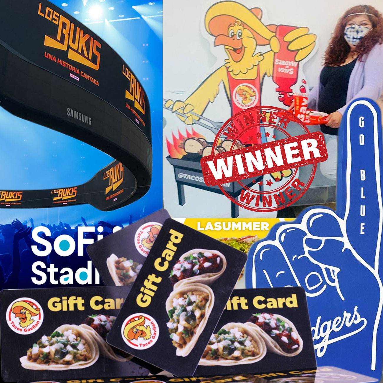 Enter to Win Tacos Gavilan